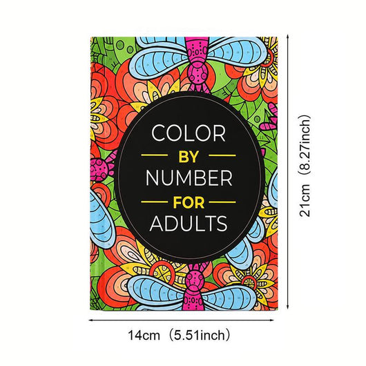 Color By Number For Adults