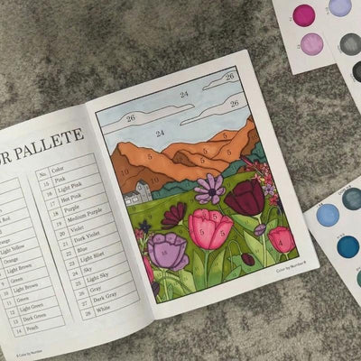 Color By Number For Adults